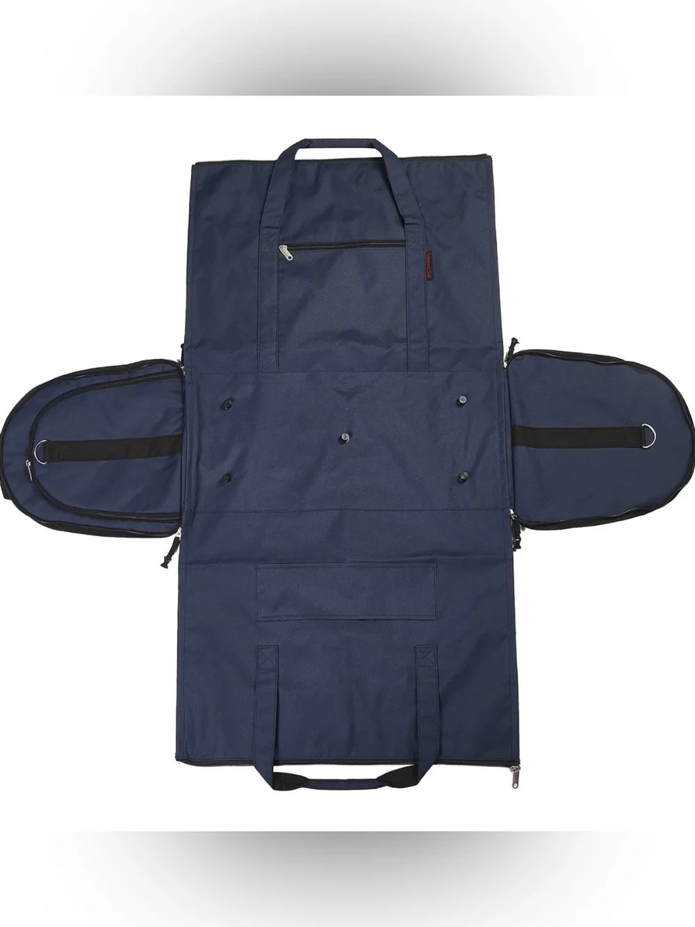 Men's Black 24” 2 in 1 duffel and garment bag